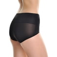 thumbnail image 5 of Angelina Women's Microfiber High Waist Light Control Briefs (6-Pack), 5 of 6