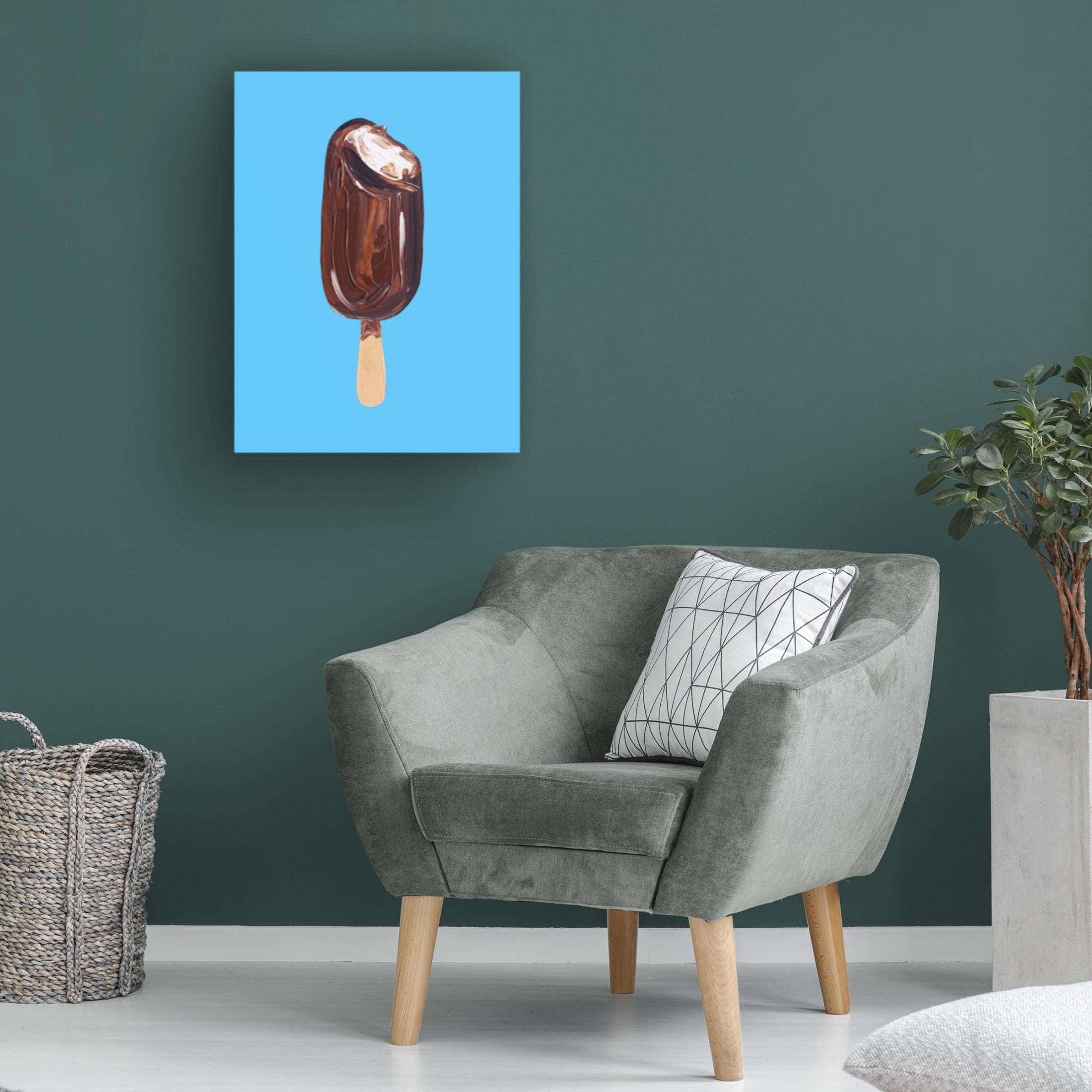 Trademark Fine Art Alice Straker Magnum Ice Cream Canvas Wall Art