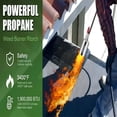 thumbnail image 2 of HIBIBUD 2026 New Torch,Propane Torch Weed Burner Kit,Waterproof Welding Gun Baking Gun,Household Liquefied Gas,30 35 50 Flame Thrower Home Use,Suitable Household Use (Dual Opening,S), 2 of 7