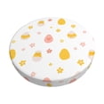 thumbnail image 1 of Disketp Funny Chicken Funda Redonda para Taburete, Funda de Cojín para Silla de Bar Suave y Elástica-14 inch, 1 of 7