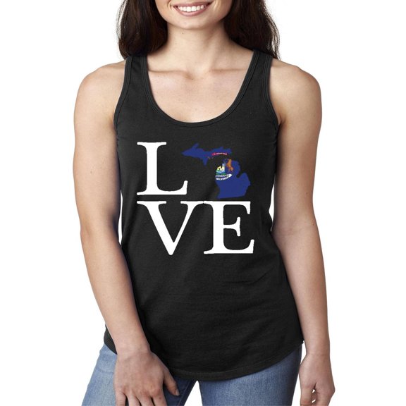 NIB - Women's Racerback Tank Top - Michigan