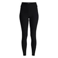 thumbnail image 5 of No Boundaries Super Soft Core Ankle Leggings, 27.5”Inseam, 1 and 2-Pack, Women's & Women's Plus Sizes XXS-4X, 5 of 5