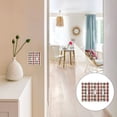 thumbnail image 7 of Yayeee Toggle Light Switch Wall Plate 3-Gang 6.37"x4.48" Decorative Outlet Cover, Red Tartan, 7 of 7