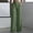 #0183-Green, variant on Womens Casual Pants, Solid High Waisted Elastic Straight Wide Leg Trousers, Stretch Work Bottoms with Pockets Gift