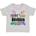 thumbnail image 3 of Inktastic Mommy's Fishing Buddy with Colorful Fish Boys or Girls Toddler T-Shirt, 3 of 5