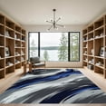 thumbnail image 2 of ODIKA 8'x10' Machine Washable Non-Slip Area Rug, Abstract Gray High Traffic Rug, Gray, 956046, 2 of 7