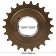 thumbnail image 4 of 22T Flywheel,  Bike Flywheel, High Reliability Modified Accessory for Bike Cycling Riding Cycling, 4 of 8