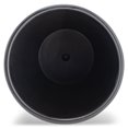 thumbnail image 2 of Napco Dimpled Matte Black 6 x 6.25 Inch Ceramic Flower Pot Planter with Saucer, 2 of 3