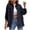 Black(Trend), variant on Coorders Women's Midweight Denim Jackets with Hooded, Womens Button Down Jean Jacket Shacket Coat ,Women's Plus Green,Size XXL