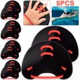 thumbnail image 1 of 5 Pares Aletas Silicona para Nadar Profesionales Adultos (), 1 of 5