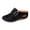 Black, variant on Women's Orthopedic Clogs Platform Wedge Slippers Sandals with Arch Support Comfortable Closed Toe Chunky High Heels Mules Casual Backless Slides Shoes Black Size 6