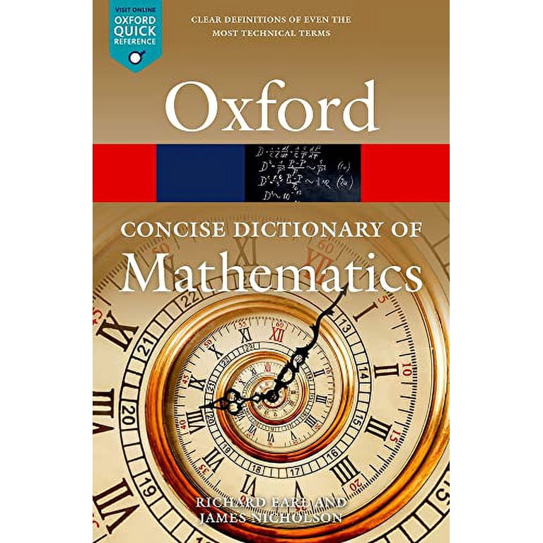 Oxford Quick Reference The Concise Oxford Dictionary of
