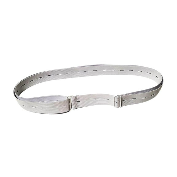 Segolike Shirt Stay Belt Fixed Waistband Keeps Shirt Tucked in Adjustable Shirt Lock Belt White