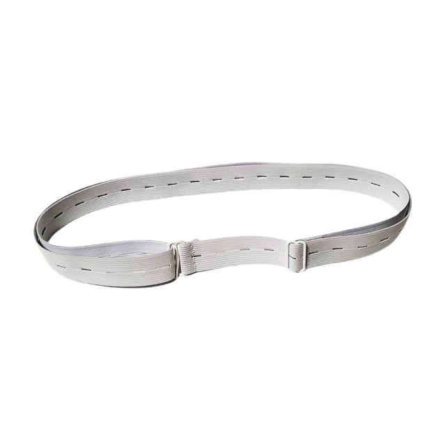 Cinturón para sujetar camisas, ideal para negocios, trabajo, mantener la camisa ordenada, pretina fija, resistencia a las arrugas Blanco