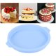 thumbnail image 3 of Accesorios de placa de bandeja de hornear de molde redondo de silicona de 8 pulgadas para pastel colorido reutilizable de grado alimenticio sin BPA, 3 of 8