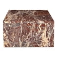 thumbnail image 6 of Moe's Home Collection Rosa Coffee Table Rosso Levanto Marble Stone Coffee Tables, 6 of 6