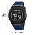 thumbnail image 3 of Digital Multifunctional Waterproof Watch Practical Electronic Wristwatch For Daily Casual Wear, 3 of 9