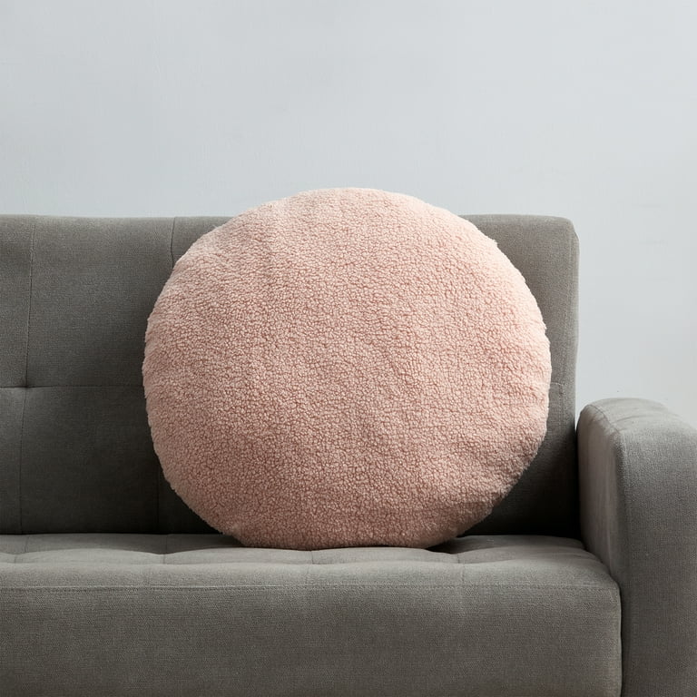 Teddy Circle Pillow Walmart Emoji Pillow Round Cushion Soft