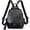 Black, variant on Genuine Leather Backpack Purses for Women Handmade Rucksack Vintage Knapsack
