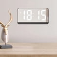 thumbnail image 7 of YgkuHd Bedside Clock Mirror Clock Multifunction Clock With Temperature Display LED Clock Large Font Bedside Alarm Clock With Date Display, 7 of 7