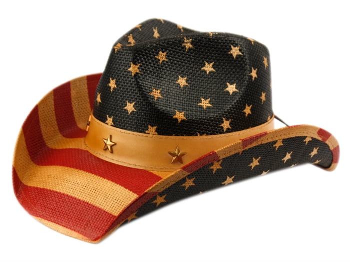 American Flag Cowboy Hat