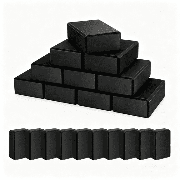 BESTSKY 10 Pcs Foam Yoga Blocks Lightweight Non Slip Supportive Yoga Bricks for Pilates Stretching and Meditation, Women Men Yogi Beginners Yoga Blocks Bulk Non Slip