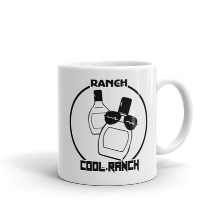

Ranch Cool Ranch Salad Dressing Funny Humor Novelty 11oz Ceramic Coffee Tea Cup Mug