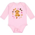 thumbnail image 3 of Inktastic Cute Puppy Valentine with Hearts and Bones Boys or Girls Long Sleeve Baby Bodysuit, 3 of 5