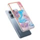 thumbnail image 4 of KAIYANG Funda para Xiaomi 14T Pro YB IMD Series-1 Style-A IMD Marble Flower Pattern TPU para teléfono - Púrpura F Milky Way Marble Blue Multicolor, 4 of 5