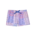 thumbnail image 5 of Wonder Nation Girls Short Sleeve Top and Sleep Shorts Pajama Set, 2-Piece, Sizes 4-18 & Plus, 5 of 7