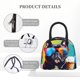 thumbnail image 4 of Balery Rainbow Bulldog Sunglasses Bolsa de Almuerzo para Mujeres, Caja de Almuerzo, Bolsa de Almuerzo Pequeña Impermeable, Tote de Almuerzo Reutilizable con Gran Capacidad, 4 of 6