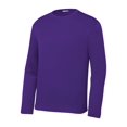 thumbnail image 1 of Gravity Threads Youth Long-Sleeve Moisture WickenIng Shirt - Purple - X-Small, 1 of 1