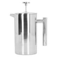 thumbnail image 3 of Cafetera, cafetera de 1000 ml para preparar café a mano, suministros para el hogar, cafetera de prensa, funcionalidad de alta precisión, 3 of 12