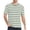 Green2, variant on Men's T Shirt Stiped Color Block Short Sleeved Round Neck Tee Tops Summer Casual Relaxed Fit Workout Shirts