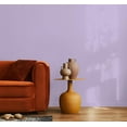 thumbnail image 3 of Evolve Latex Paint and Primer, Interior and Exterior Paint, Eggshell Finish, Soft Violet, 5 Gallon, 3 of 7