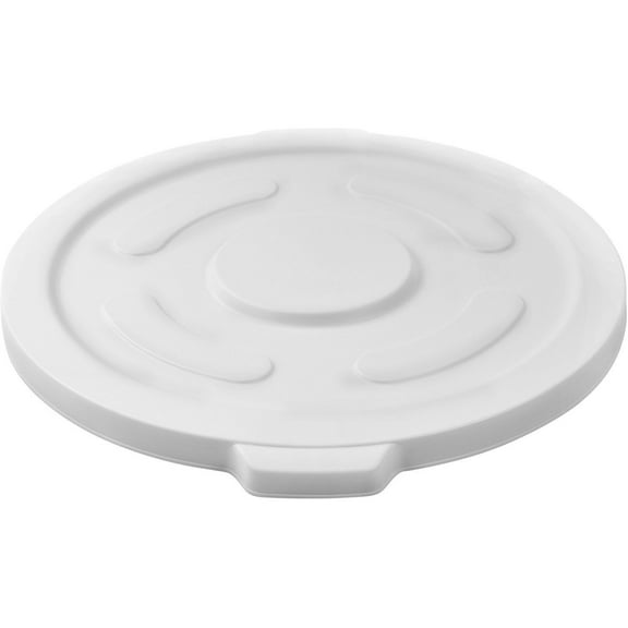 Global Industrial Plastic Trash Can Lid - 55 Gallon White
