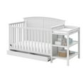 thumbnail image 4 of Storkcraft Steveston 5-in-1 Convertible Baby Crib & Changer, White, 4 of 11