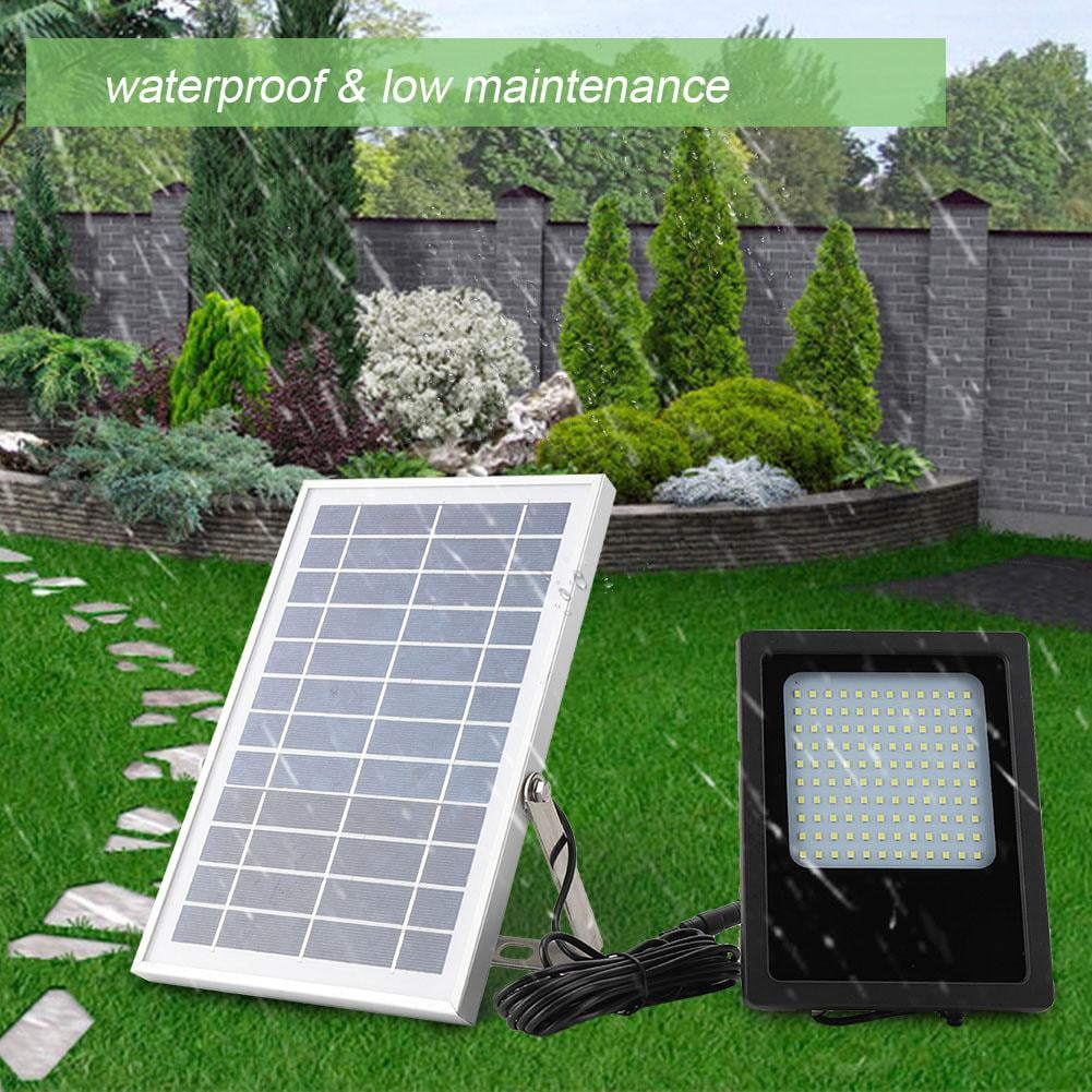 Mgaxyff LED Solar Power Flood Light,Solar Power Flood Light,6V 6W 120LED Solar Power Spot Light