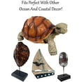 thumbnail image 5 of Urbalabs Outdoor Turtle Decor Extra Large 18 Inch Tortoise Beach Garden Statues Ocean Lake Cabin Beach Ocean Lighthouse Nautical Decor Decorative Fishing Beach Themed Home Decor Nautical Theme Marine, 5 of 7