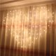 thumbnail image 1 of Love Heart / Butterfly Shape Hanging LED Window Cortina Cadena de luz Impermeable Serie de lámparas para el hogar kenally JR0688-01, 1 of 7