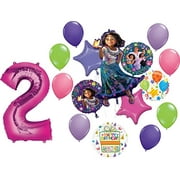 Disney Encanto 2nd Birthday Party Supplies Balloon Bouquet Decorations