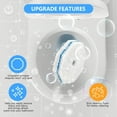 thumbnail image 5 of 1 Pc Toilet Wand Refills Disposable Toilet Brush Heads, Wall Mounted Scrubber Refill, Cleaner Refill Pads with Most Brushes for and Bathroom Cleaning Prefilled Cleaning Disposable Toilet Scrubbers, 5 of 8