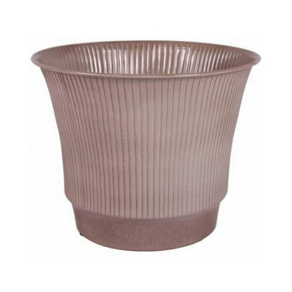 Robert Allen MPT01839-DISC Madison Metal Planter, Tan, 8-In. - Quantity 1