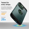 thumbnail image 4 of Funda para teléfono celular Spigen Tough Armor iPhone 13 Pro Green, 4 of 7