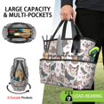thumbnail image 2 of Garden Tool Bag,Bulldog Dog and Love Heart Garden Tool Organizer,Garden Gifts,Waterproof Multi-Pocket Garden Tool Storage 11.8x5.5x11.4 Inch(Tools NOT Included), 2 of 6