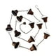 thumbnail image 1 of Cadenas de para canaletas con 12 copas, resistentes para drenaje de aleros, decorativas de metal para bajantes exteriores, techos y patios., 1 of 8