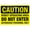 Warning Sign 4, variant on Rules For School Grounds Closed Dusk To Dawn Sunday Sign - 12×8 Inches, Security Safety Metal, Caution Wall Decor Business Office Home Decor