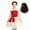 Girls Dress + Wigs, variant on URSOFINE Princess Adventure Costume,Ocean Theme Birthday Party Halloween Dress up With Necklace Wigs 3-10Years