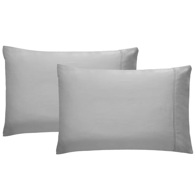 California Design Den 100% Cotton Pillowcases, Pillow Case Set of 2, Luxury 400 Thread Count Sateen Pillowcases, Match with Our 400 Thread Count Sheets