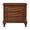 Walnut, variant on PORKISS 3 Drawers Night Stand, Wave-Textured Dresser with Charging Station, Modern Wooden Bedside Table for Bedroom, Living Room, Walnut